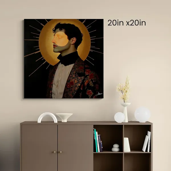 Symbolic_Paintings_Man_Portrait_Sunlight_Surrealism_Canvas_Painting_For_Home_And_Offices
