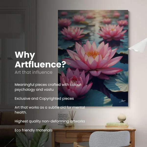 Lotus_Vastu_Pink_Kamal_Phool_Decor_Canvas_Painting_For_Home_And_Offices