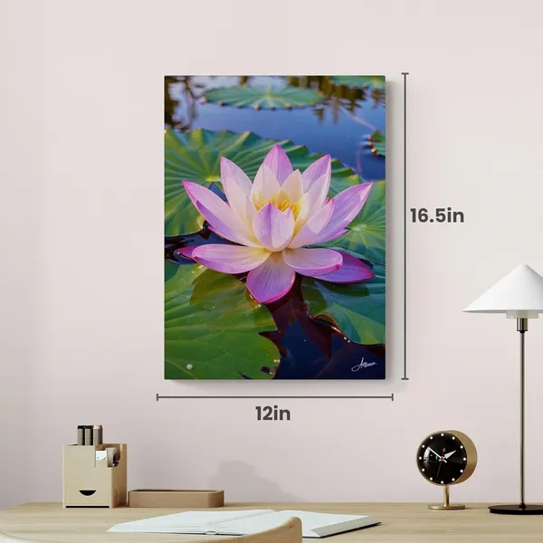 Lotus_Vastu_Bright_Floral_Nature_Pond_Canvas_Painting_For_Home_And_Offices