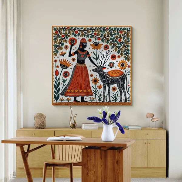 Traditional_Indian_Art_Madhubani_Paintings_Pichwai_Canvas_Painting_For_Home_And_Offices