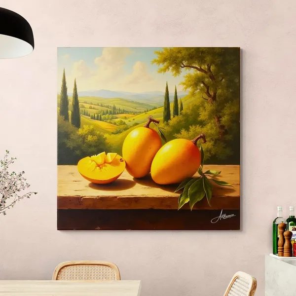 Fruit_Paintings_Mangoes_Framhouse_Nature_Canvas_Painting_For_Home_And_Offices