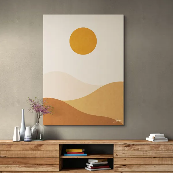 Vastu_Sun_Minimal_Premium_Vibrant_Art_Canvas_Painting_For_Home_And_Offices