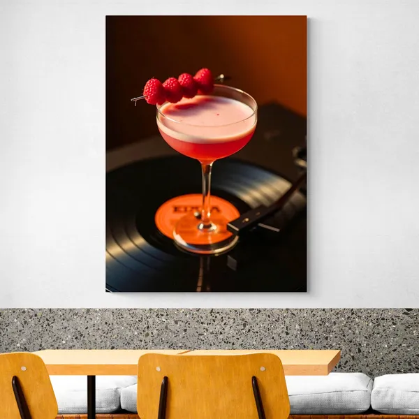 Perfect_Cocktail_Mocktail_Frame_Retro_Cafe_Canvas_Painting_For_Home_And_Offices