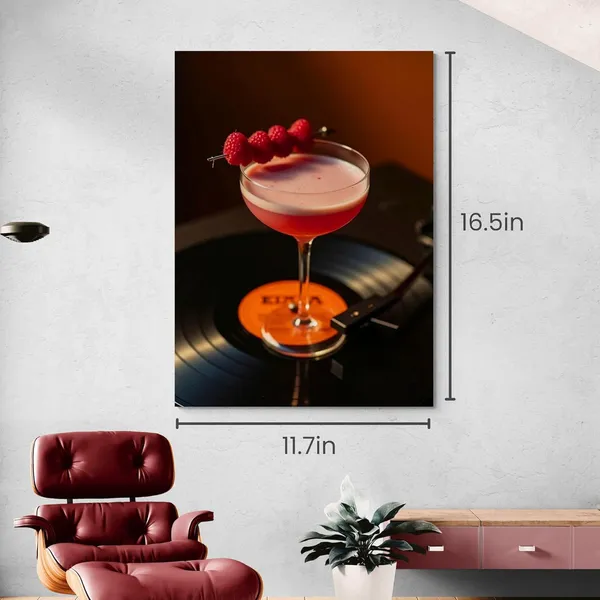 Perfect_Cocktail_Mocktail_Frame_Retro_Cafe_Canvas_Painting_For_Home_And_Offices