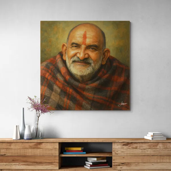 Maharaj_Neem_Karoli_Baba_Photo_Murti_Canvas_Painting_For_Home_And_Offices