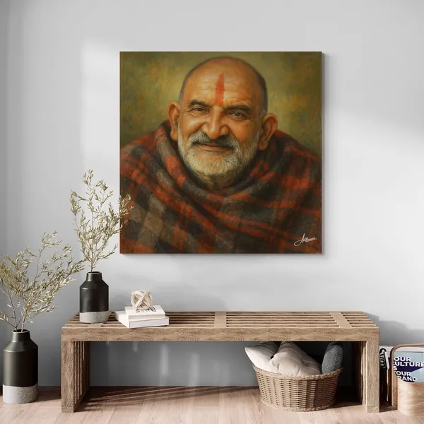 Maharaj_Neem_Karoli_Baba_Photo_Murti_Canvas_Painting_For_Home_And_Offices