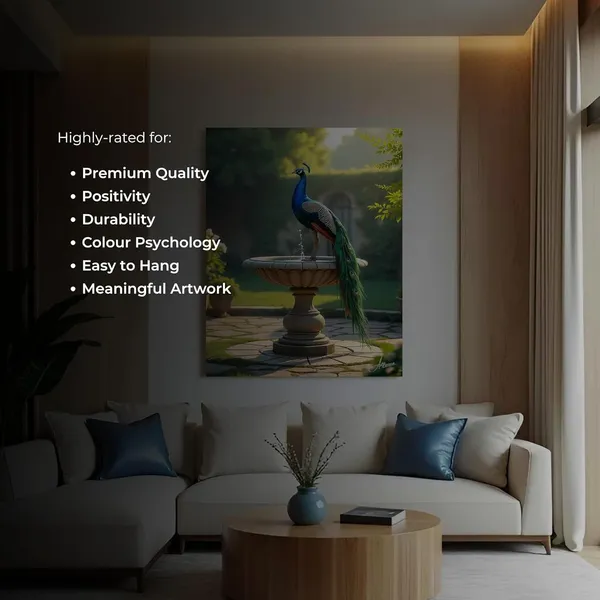 Peacock_Vastu_Floral_Decor_Hallway_Canvas_Painting_For_Home_And_Offices