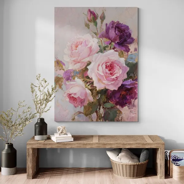 Roses_Pine_Wood_Framed_Inches_Fade_Canvas_Painting_For_Home_And_Offices