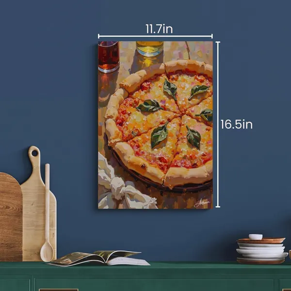 Kitchen_Food_Art_Tempting_Pizza_Canvas_Painting_For_Home_And_Offices