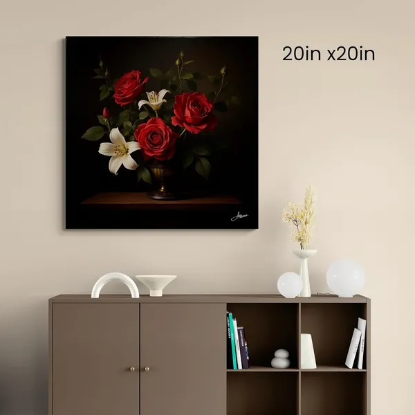 Flower_Pot_Paintings_Fade_Resistant_Shabby_Canvas_Painting_For_Home_And_Offices