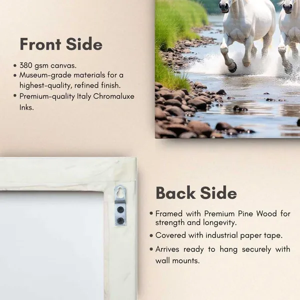 Seven_Horses_Art_White_380_Canvas_Painting_For_Home_And_Offices