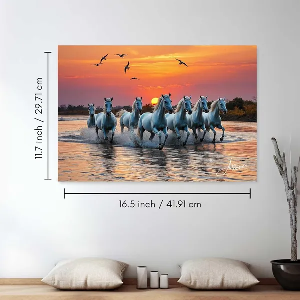 Seven_Horses_Art_Ready_Hang_380_Canvas_Painting_For_Home_And_Offices