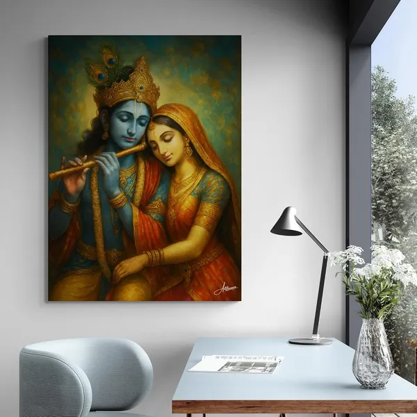 Radha_Krishna_Religious_Hindu_Spiritual_Decor_Canvas_Painting_For_Home_And_Offices