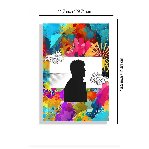 Abstract_Modern_Art_Silhouette_Thought_Wrapped_Canvas_Painting_For_Home_And_Offices