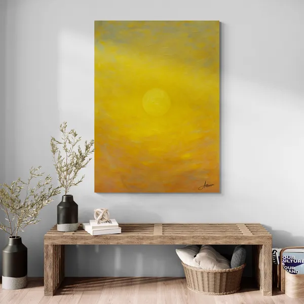 Vibrant_Yellow_Sun_Abstract_Sunset_Art_Canvas_Painting_For_Home_And_Offices