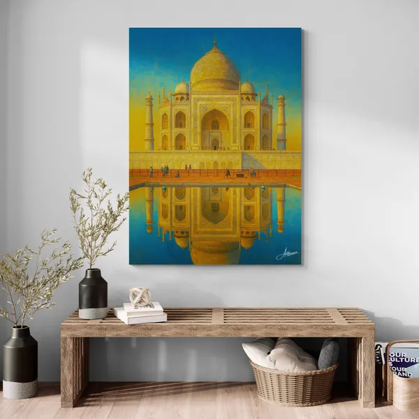 Taj_Mahal_Realistic_Agra_Tourism_Beautiful_Canvas_Painting_For_Home_And_Offices