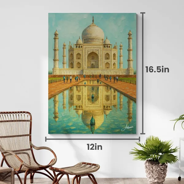 Taj_Mahal_Agra_Tourism_Beautiful_Fade_Canvas_Painting_For_Home_And_Offices