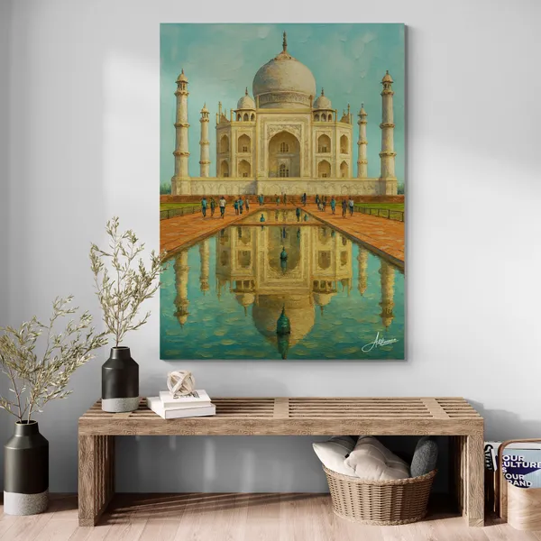 Taj_Mahal_Agra_Tourism_Beautiful_Fade_Canvas_Painting_For_Home_And_Offices
