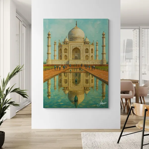 Taj_Mahal_Agra_Tourism_Beautiful_Fade_Canvas_Painting_For_Home_And_Offices