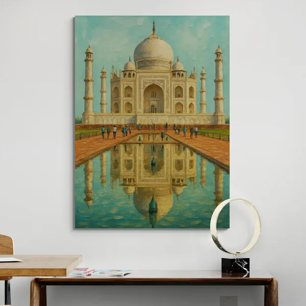 Taj_Mahal_Agra_Tourism_Beautiful_Fade_Canvas_Painting_For_Home_And_Offices