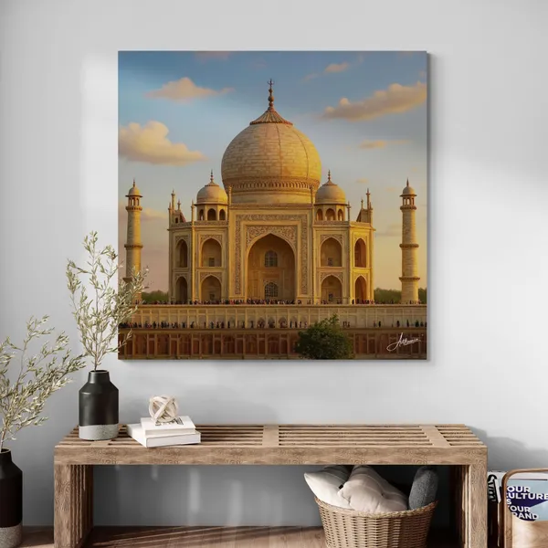 Taj_Mahal_Realistic_Agra_Tourism_Beautiful_Canvas_Painting_For_Home_And_Offices