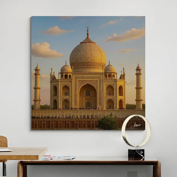 Taj_Mahal_Realistic_Agra_Tourism_Beautiful_Canvas_Painting_For_Home_And_Offices