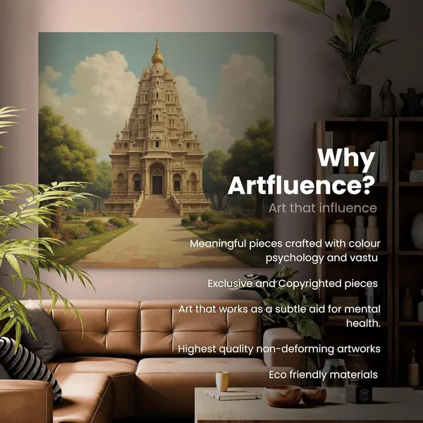 Temple_Spiritual_Religious_Meditation_Scene_Landscape_Canvas_Painting_For_Home_And_Offices