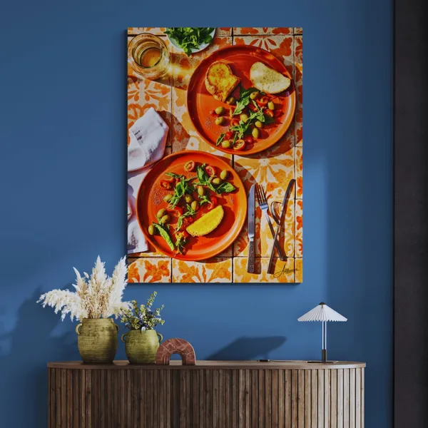 Kitchen_Food_Art_English_Breakfast_Tempting_Canvas_Painting_For_Home_And_Offices