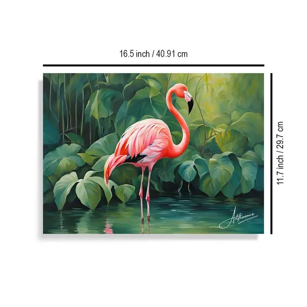 Flamingo_Bird_Nature_Art_Tropical_Beauty_Canvas_Painting_For_Home_And_Offices