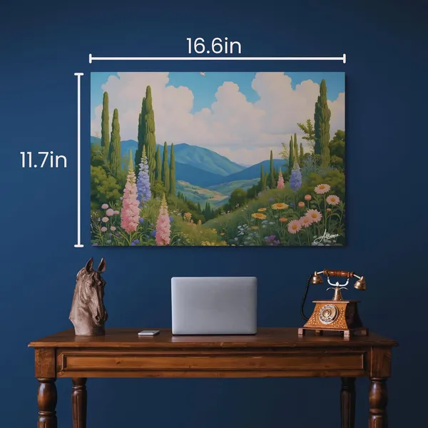 Tuscan_Landscape_Art_Hallway_Decor_Italian_Canvas_Painting_For_Home_And_Offices