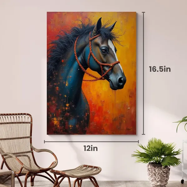 Horse_Vastu_Artistic_Realistic_Beautiful_Eyes_Canvas_Painting_For_Home_And_Offices