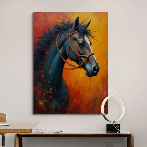 Horse_Vastu_Artistic_Realistic_Beautiful_Eyes_Canvas_Painting_For_Home_And_Offices