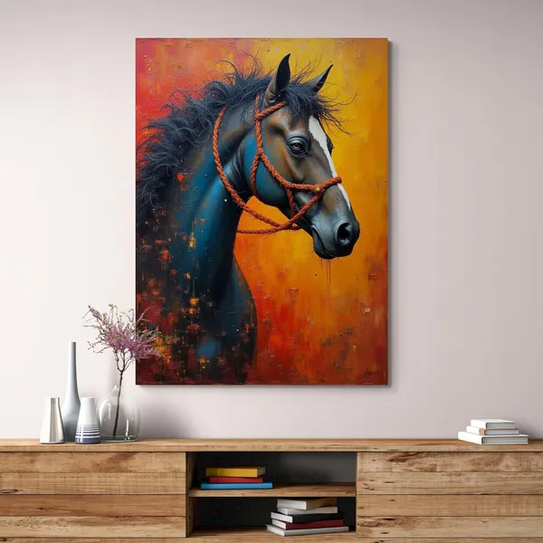 Horse_Vastu_Artistic_Realistic_Beautiful_Eyes_Canvas_Painting_For_Home_And_Offices