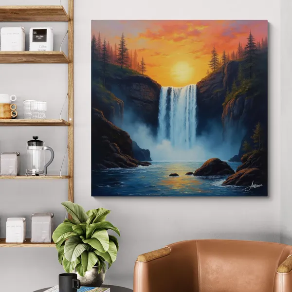 Sunset_Square_Vastu_Big_Size_Art_Canvas_Painting_For_Home_And_Offices