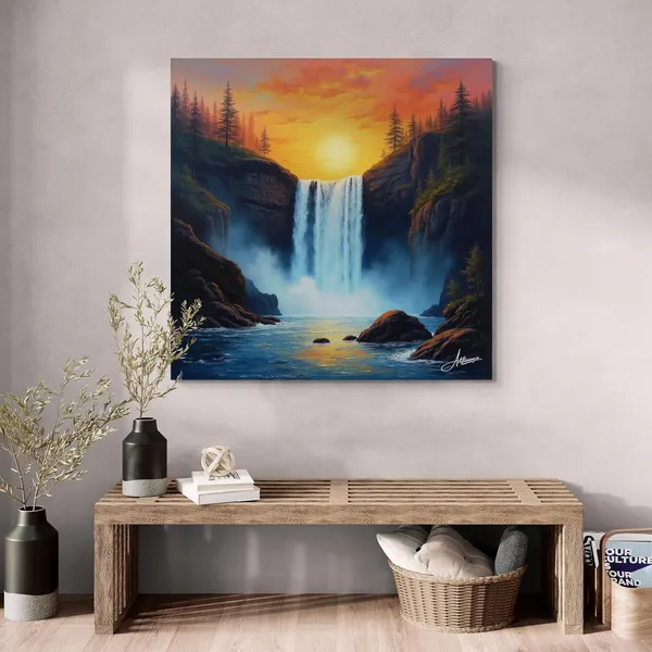 Sunset_Square_Vastu_Big_Size_Art_Canvas_Painting_For_Home_And_Offices