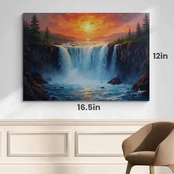 Sunset_Vastu_Big_Size_Art_Scenery_Canvas_Painting_For_Home_And_Offices