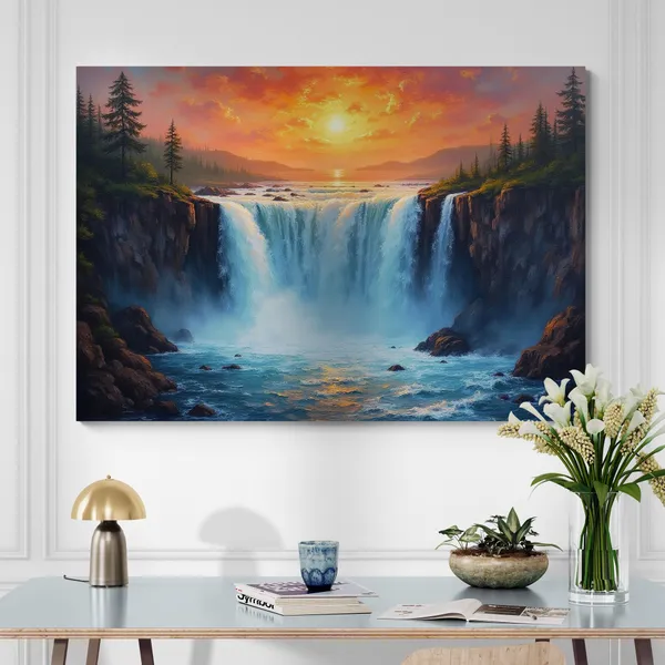 Sunset_Vastu_Big_Size_Art_Scenery_Canvas_Painting_For_Home_And_Offices