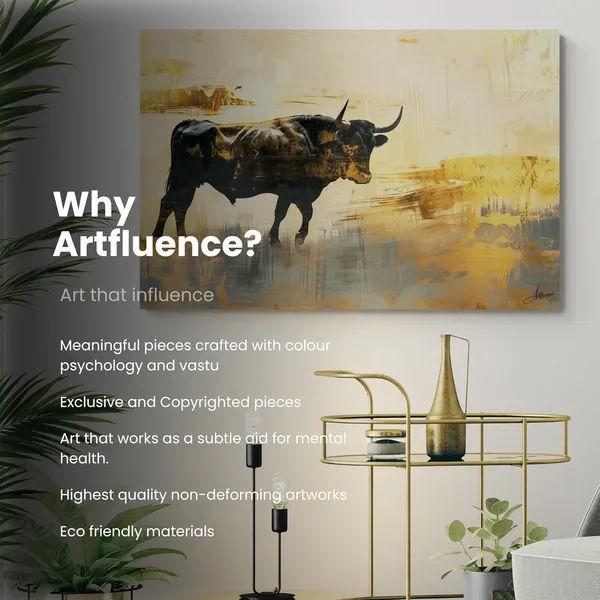 Golden_Bull_Framed_Art_Luxury_Office_Canvas_Painting_For_Home_And_Offices