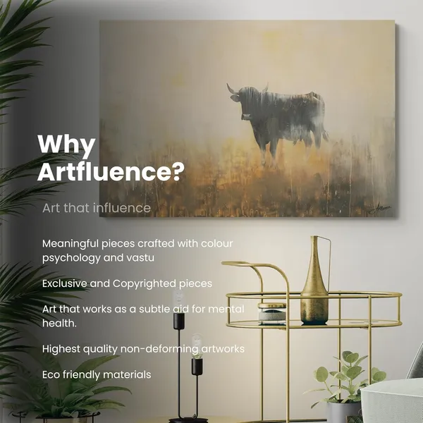 Serene_Golden_Bull_Framed_Art_Premium_Canvas_Painting_For_Home_And_Offices