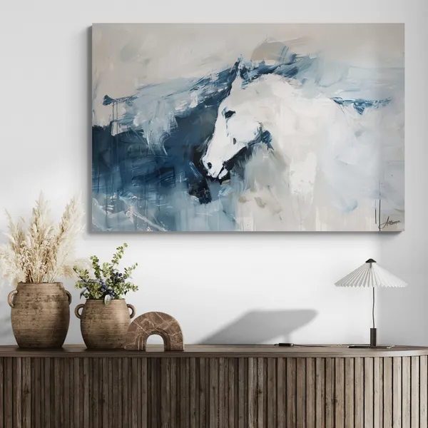 Abstract_Horse_Framed_Art_Luxury_Modern_Canvas_Painting_For_Home_And_Offices