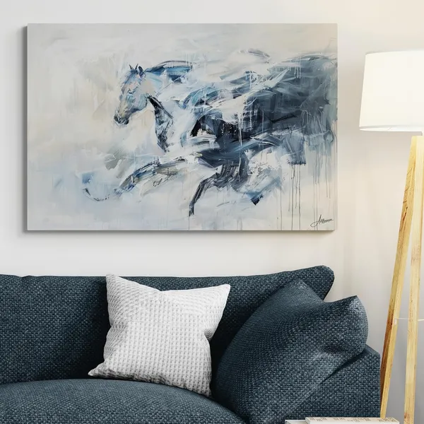 Abstract_Horse_Framed_Art_Luxury_Modern_Canvas_Painting_For_Home_And_Offices