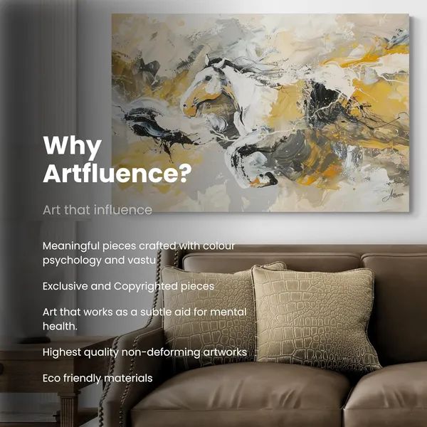 Abstract_White_Horse_Framed_Art_Luxury_Canvas_Painting_For_Home_And_Offices