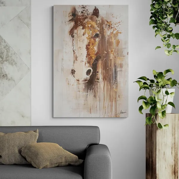 Abstract_Horse_Framed_Art_Luxury_Modern_Canvas_Painting_For_Home_And_Offices
