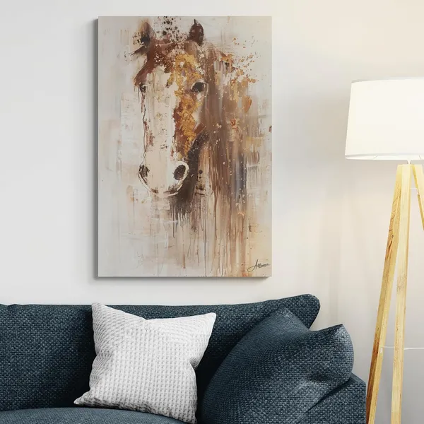 Abstract_Horse_Framed_Art_Luxury_Modern_Canvas_Painting_For_Home_And_Offices