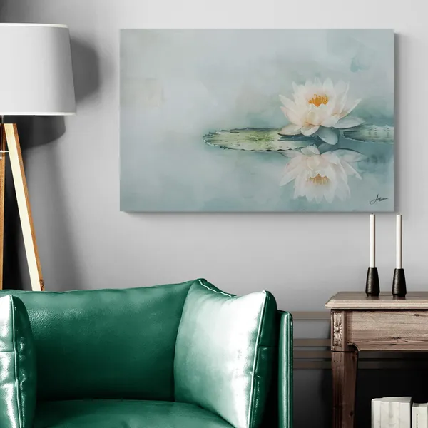 Serene_Lotus_Framed_Art_Premium_Luxury_Canvas_Painting_For_Home_And_Offices
