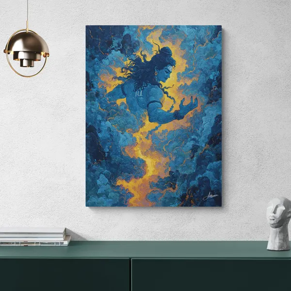 Lord_Shiva_Cosmic_Framed_Art_Spiritual_Canvas_Painting_For_Home_And_Offices