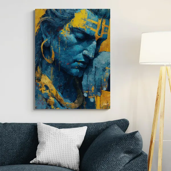 Abstract_Shiva_Framed_Art_Modern_Spiritual_Canvas_Painting_For_Home_And_Offices