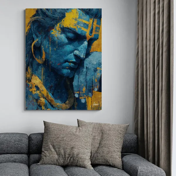 Abstract_Shiva_Framed_Art_Modern_Spiritual_Canvas_Painting_For_Home_And_Offices