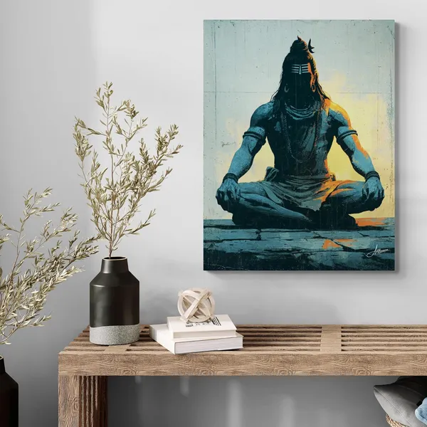 Lord_Shiva_Meditation_Framed_Art_Premium_Canvas_Painting_For_Home_And_Offices