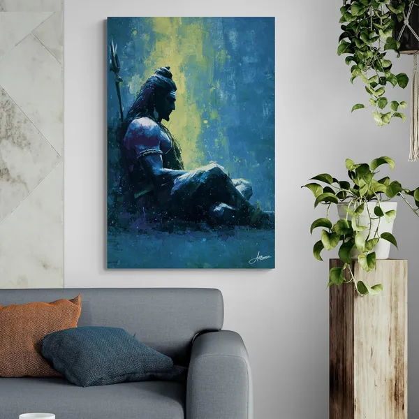 Lord_Mahadev_Meditation_Framed_Art_Premium_Canvas_Painting_For_Home_And_Offices